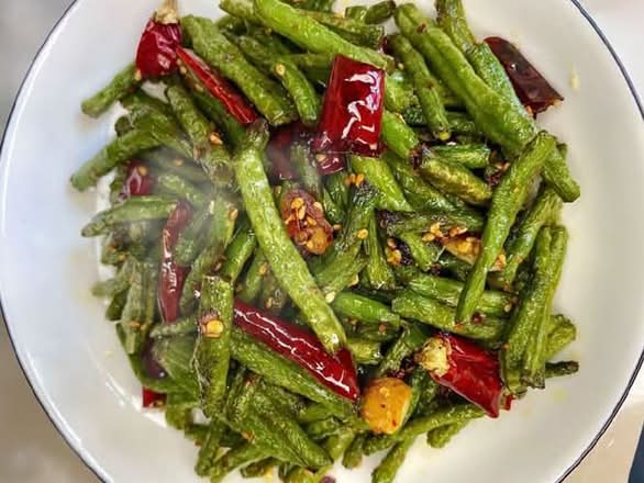 Spicy String Beans Szechuan Style 干扁四季豆